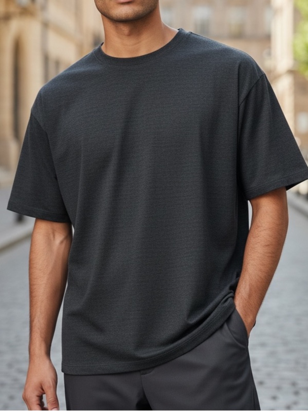 REI Men’s T-Shirt Gray Size Large